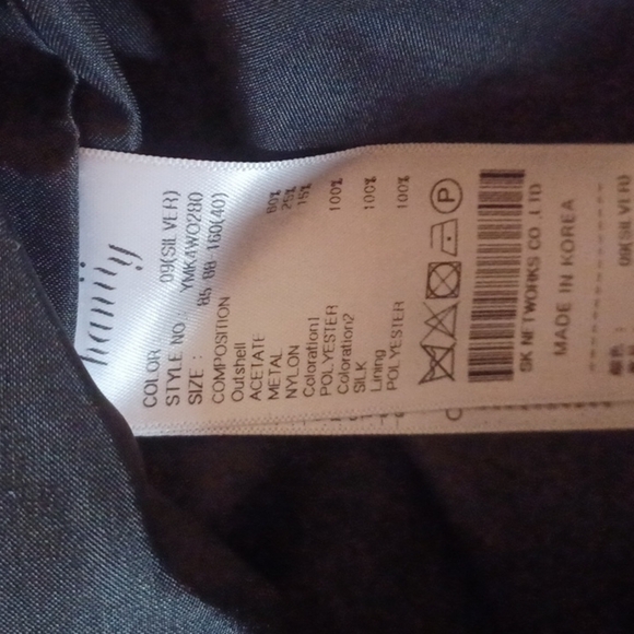 Haniiy lightweight Copper/ metallic one shoulder dress. See measurements. - Picture 11 of 11